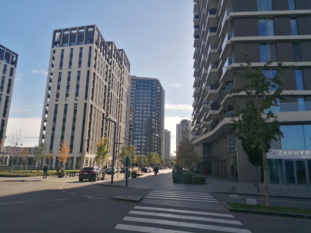 Belgrade Waterfront Cozy Symphony 2 Apartman Sajmiste Kültér fotó